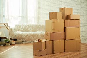 استفاده از کارتن اسباب‌کشی برای ذخیره‌سازی وسایل