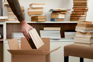 روشهای جابجایی کتاب در اسباب کشی